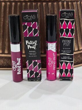 Ciaté London ✦ Abracadabra/Drama Queen Lip Lacquer ✦ Patent Pout High‑Shine 7ml